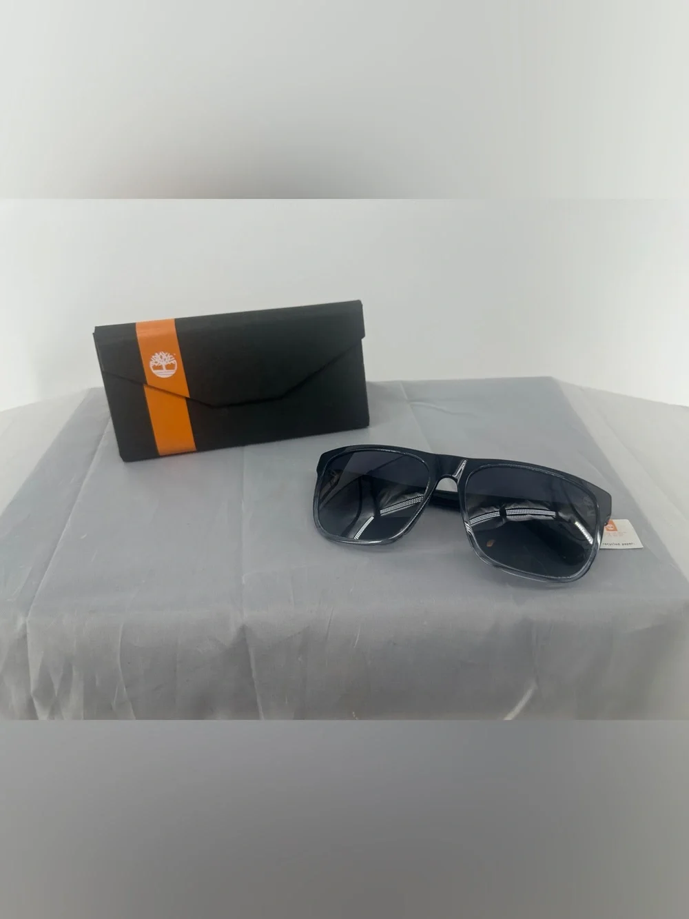 Blue gradient timberland polarized frames